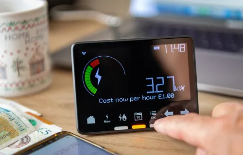 smart meter consumer screen